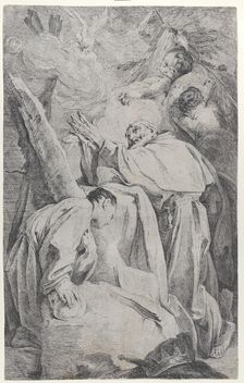 Ecstasy of the Blessed Piero Gambacorti of Pisa, ca. 1725-28. Creator: Federico Bencovich
