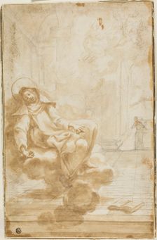 Ecstasy of a Female Saint, n.d. Creator: Domenico Piola I