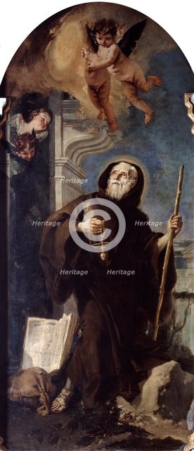'Ecstasy of Saint Francis of Paula', 18th century. Artist: Giovanni Battista Tiepolo