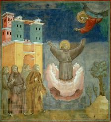 Ecstasy of Saint Francis (from Legend of Saint Francis), 1295-1300. Creator: Giotto di Bondone (1266-1377)