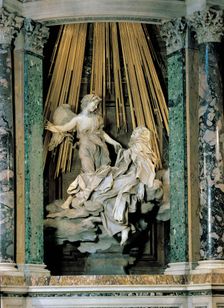 Ecstasy of St. Theresa 1646, designed by Gian Lorenzo Bernini