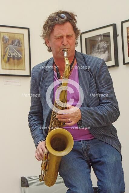 Ed Jones, Clock Tower Café, Croydon, London, 2015.  Artist: Brian O'Connor.