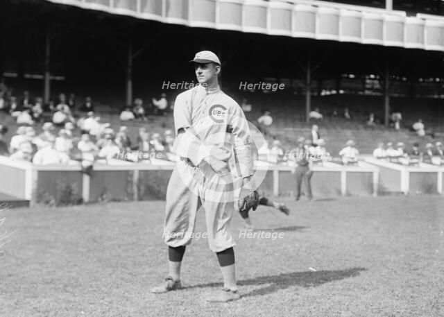 Ed Ruelbach, Chicago, NL (baseball), 1910. Creator: Bain News Service.