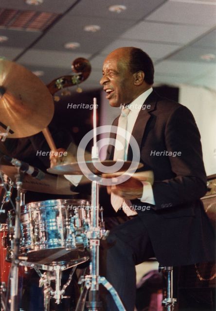 Ed Thigpen, Jazz Inn Party, Holland, 1989. Creator: Brian Foskett.