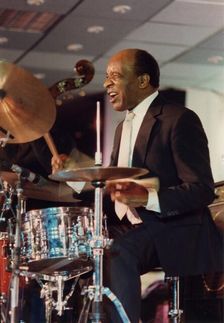 Ed Thigpen, Jazz Inn Party, Holland, 1989. Creator: Brian Foskett