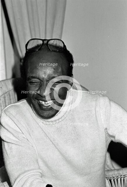 Ed Thigpen, London, 1975.  Artist: Brian O'Connor.