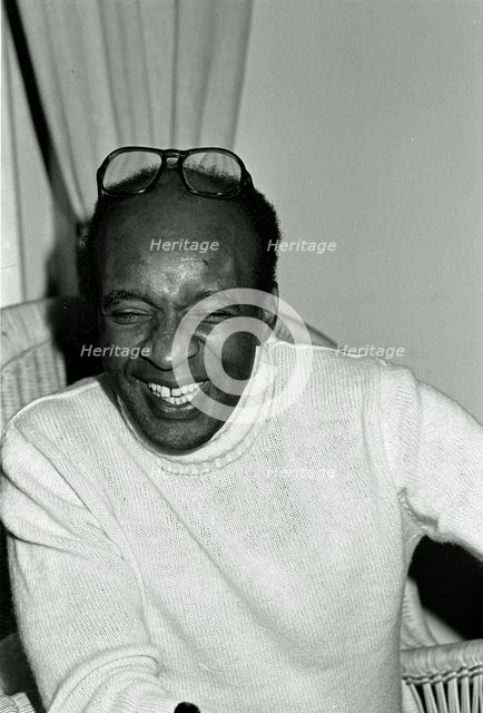 Ed Thigpen, London, 1975.  Artist: Brian O'Connor.