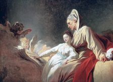 Education of the Virgin c1773. Artist: Jean-Honore Fragonard