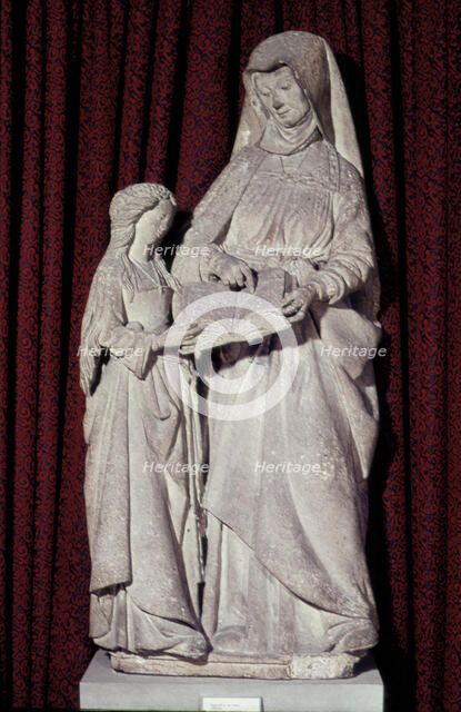 Education of the Virgin, French, ca. 1510-20. Creator: Unknown.