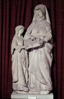 Education of the Virgin, French, ca. 1510-20. Creator: Unknown