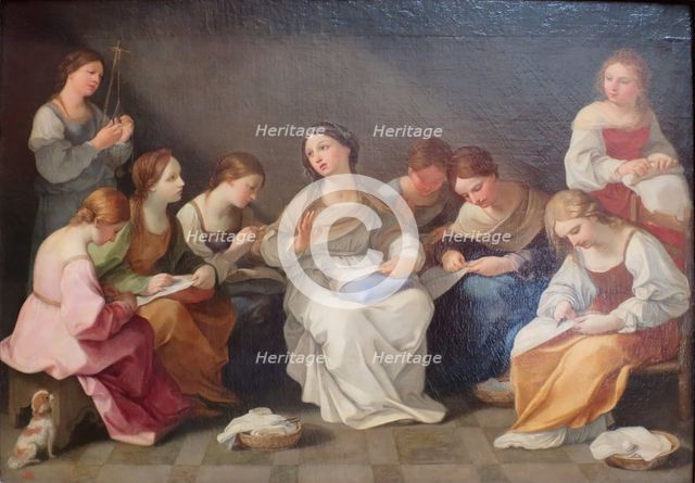 Education of the Virgin Mary, 1640. Creator: Guido Reni.