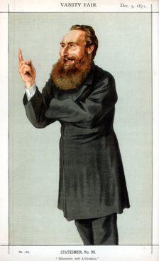 Education and Arbitration 1871. Artist: Coide