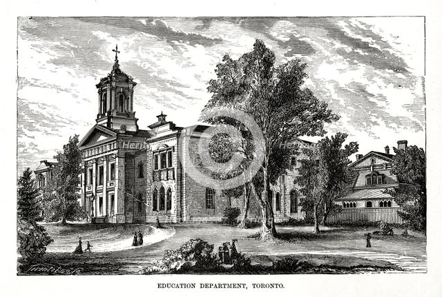 Education Department, Toronto, Ontario, Canada, 19th century. Artist: Unknown