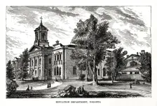 Education Department, Toronto, Ontario, Canada, 19th century