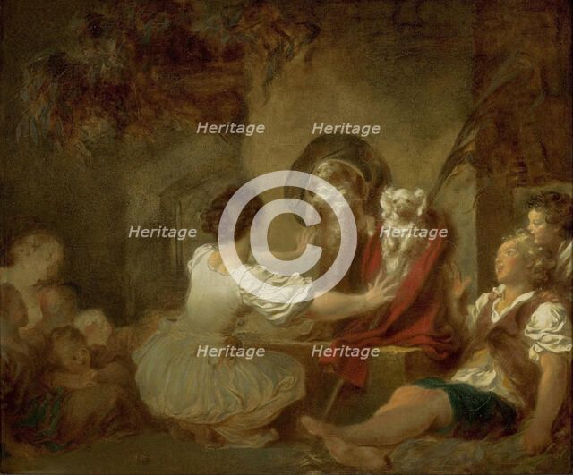 Education is Everything (L'Éducation fait tout) , 1775-1780. Creator: Fragonard, Jean Honoré (1732-1806).