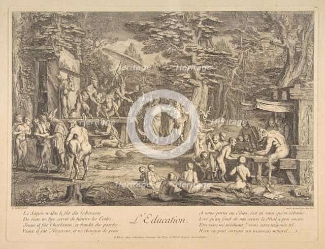 Education.n.d. Creator: Claude Gillot.