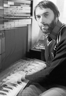 Eduard Artemyev, Russian composer, 1984. Artist: Anon