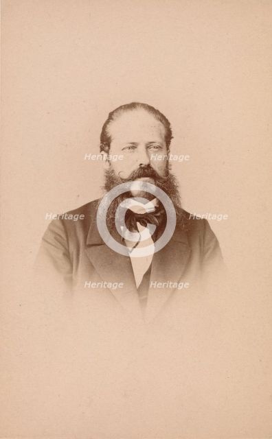 [Eduard Hildebrandt], 1860s. Creator: Rudolph Rogorsch.