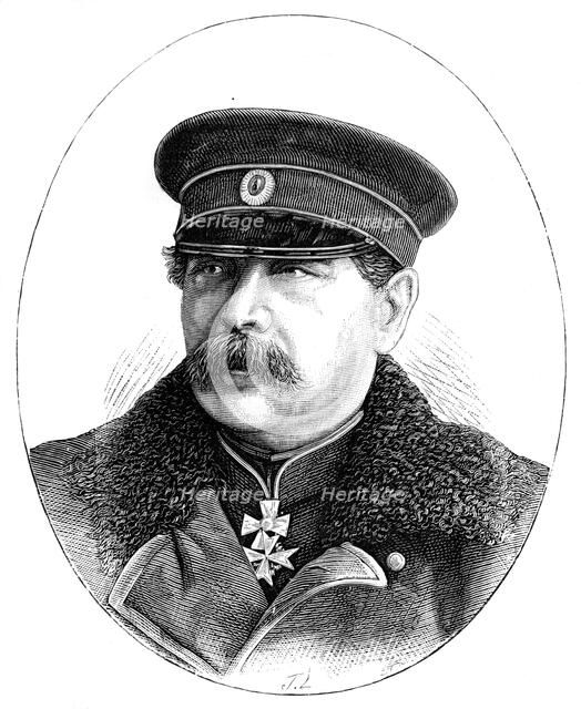 Eduard Ivanovich Totleben (1818-1884) Russian soldier. Artist: Unknown