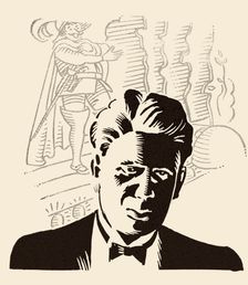 Eduard Toldrà Soler (1895-1962). Catalan musician. Drawing, 1934