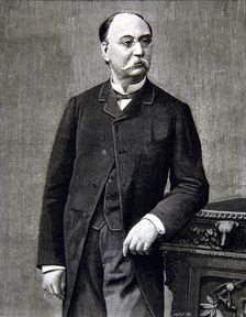 Eduardo Cano de la Peña (1823-1897) Spanish Painter, engraving of the Ilustración Española y Ame…