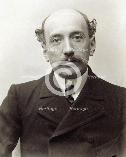 Eduardo Dato Iradier (1856-1921), Spanish politician, President of the Spanish government. Reprod…