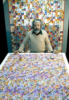 Eduardo Sanz (1928 -), Spanish Painter, photo of 1980