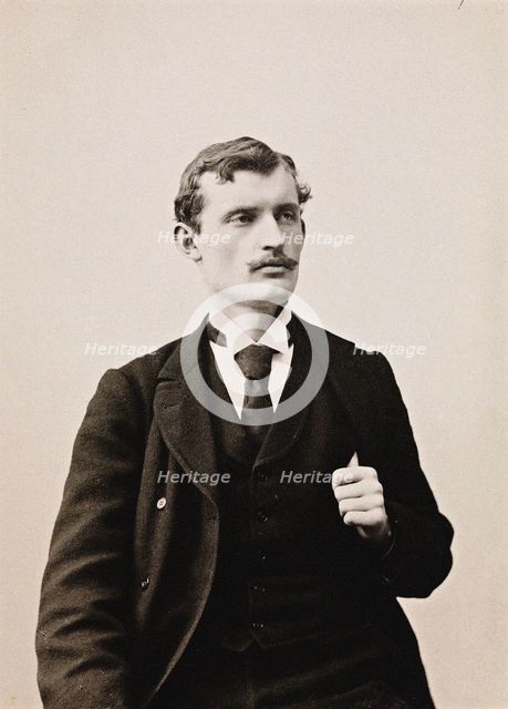 Edvard Munch, c. 1889. Artist: Anonymous  
