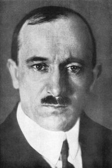 Edvard Benes (1884-1948), second President of Czechoslovakia, 1926