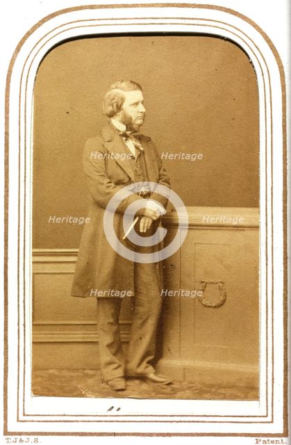 Edward Mathew Ward R.A., after 1852. Creator: John Jabez Edwin Mayall.