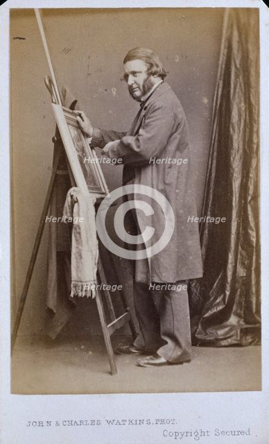 Edward Matthew Ward R.A., c1860. Creator: John & Charles Watkins.