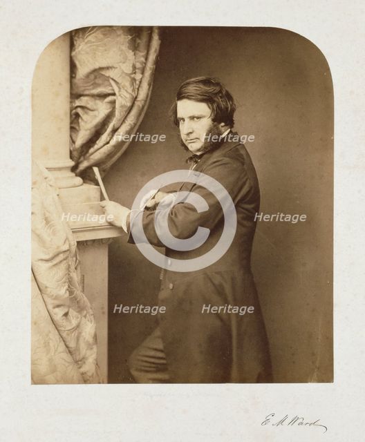 Edward Matthew Ward, RA, c1859. Creator: William Henry Lake Price.