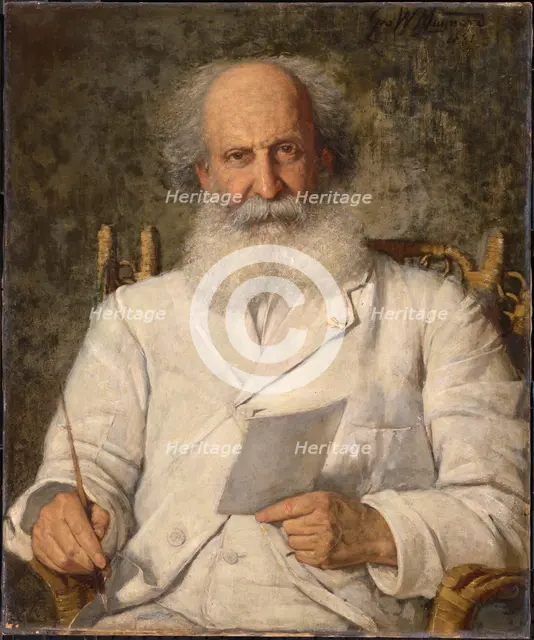 Edward Maynard, 1881. Creator: George Willoughby Maynard.