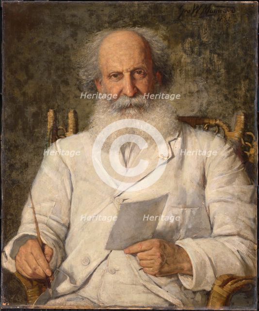 Edward Maynard, 1881. Creator: George Willoughby Maynard.