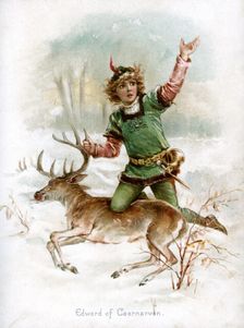 Edward of Caernarvon 1897. Artist: Frances Brundage