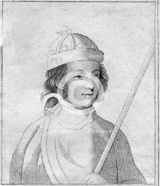 Edward of Westminster, Prince of Wales, son of King Henry VI of England. Artist: S Harding