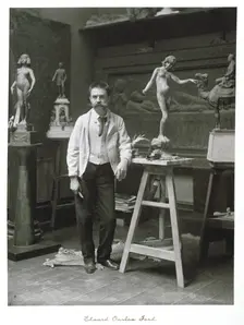 Edward Onslow Ford, RA, c1889-1891. Creator: Ralph W Robinson