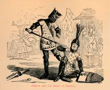 Edward and the Count of Chalons c1860, (c1680). Artist: John Leech