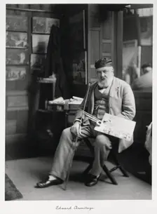 Edward Armitage, RA, c1889-1891. Creator: Ralph W Robinson
