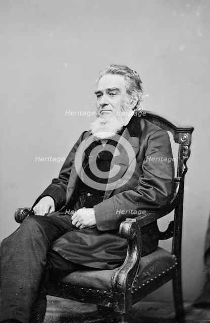 Edward Bates, between 1855 and 1865. Creator: Unknown.