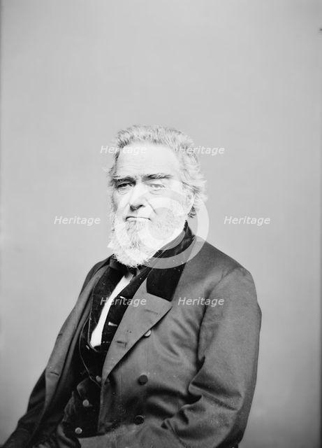 Edward Bates, between 1855 and 1865. Creator: Unknown.
