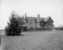 Edward C. Walker residence, Walkerville, Ont., between 1906 and 1915. Creator: William H. Jackson
