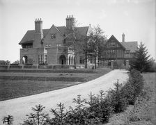 Edward C. Walker residence, approach to gate, Walkerville, Ont., between 1906 and 1915. Creator: Unknown