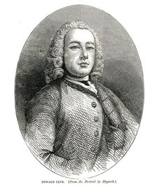Edward Cave c.1700s Artist: William Hogarth