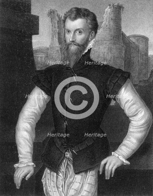 Edward Courtenay, 1st Earl of Devon (c1527-1556), 1824.Artist: W Freeman