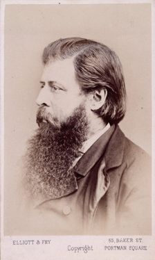 Edward Dalziel, c1860s. Creator: Elliott & Fry