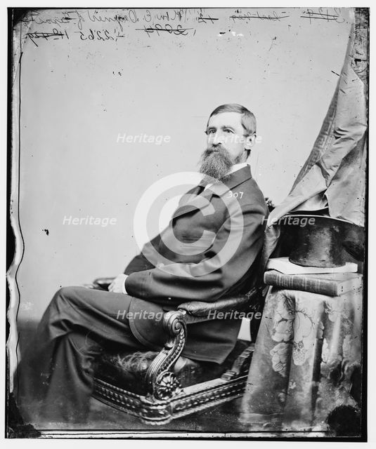 Edward Degener of Texas, between 1860 and 1875. Creator: Unknown.