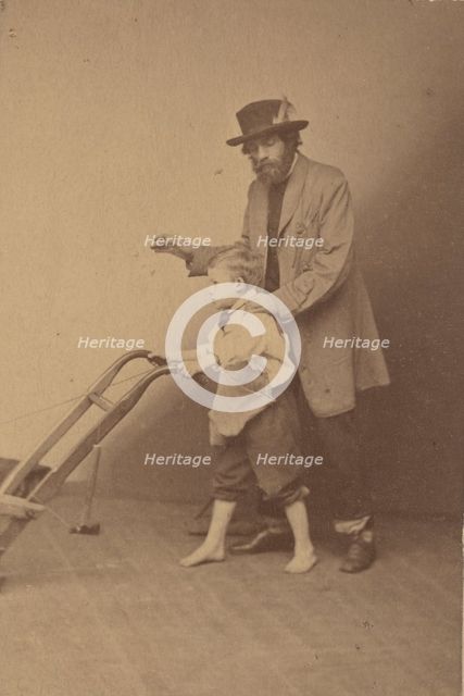 Edward Everett Hale and Son, ca. 1865. Creator: James Wallace Black.