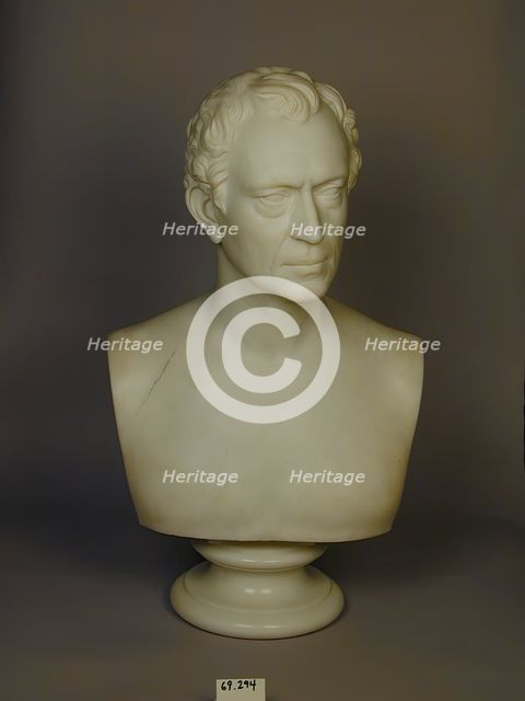 Edward Everett, modelled 1841, carved ca. 1855. Creator: Hiram Powers.