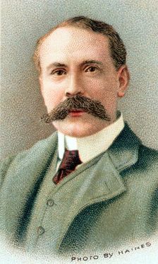 Edward Elgar, English composer, 1912. Artist: Anon